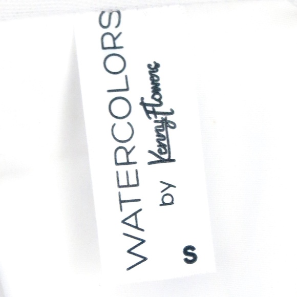 NEW! Kenny Flowers The Santorini Bikini Top and Bottom Gold Rings Set White SZ S - Picture 14 of 16